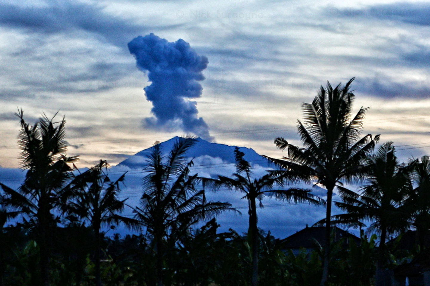 	Mt. Agung Eruption - December 2017	 