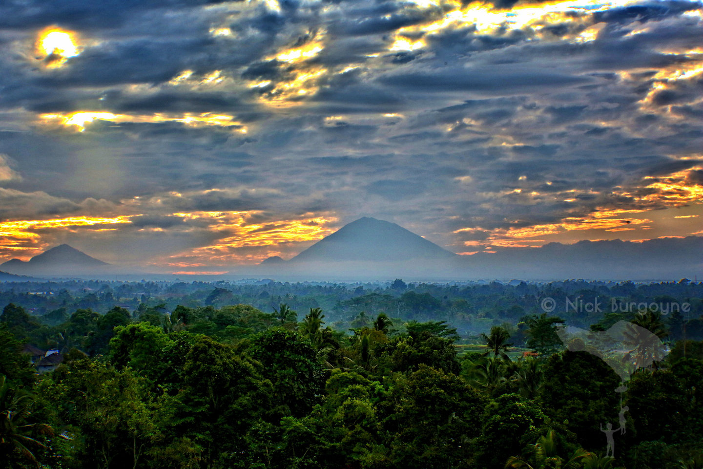 Sunrise Over Mt. Agung 